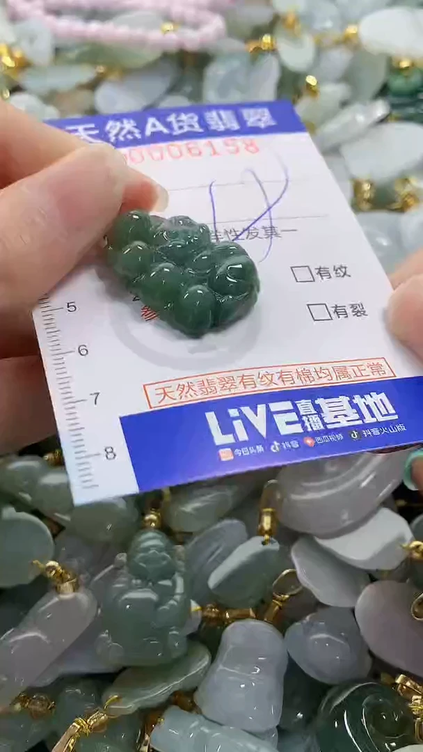颈饰未镶嵌翡翠纯天然货a翡翠