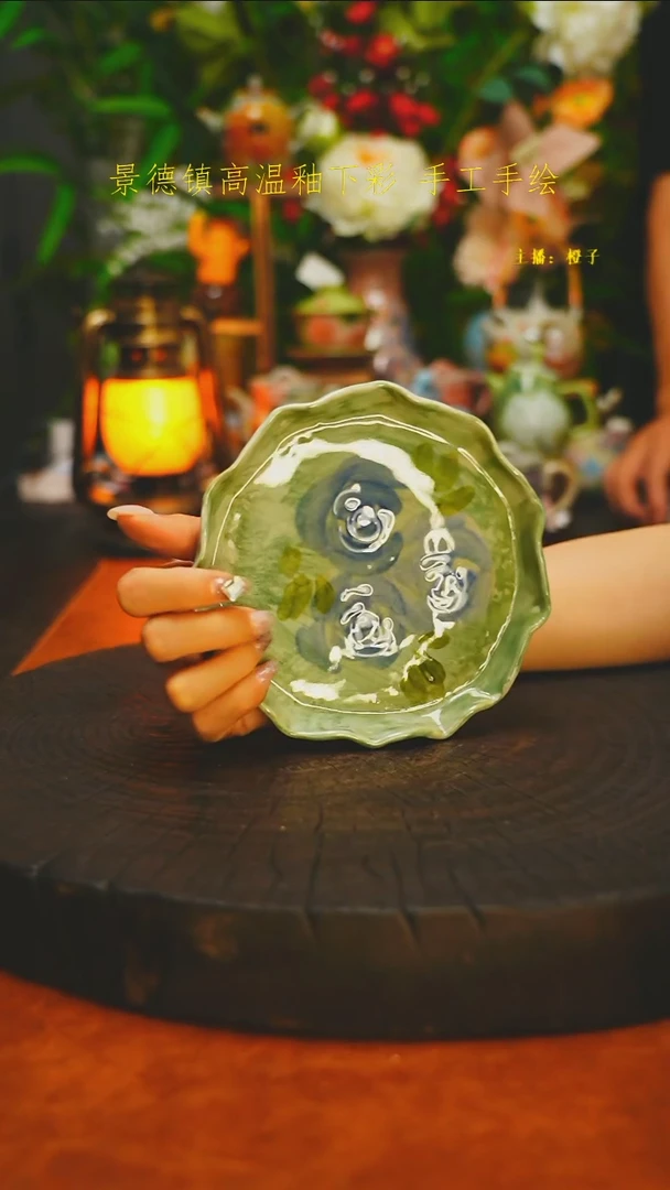 手捏盘子素简手作848