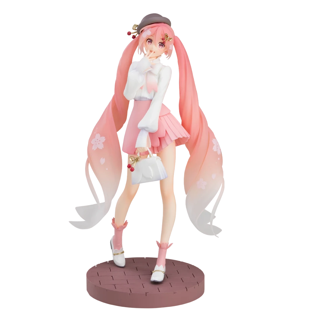 【bilibili直播】GSC PUP 初音未来 樱花未来 赏花穿搭 手办