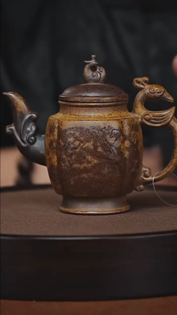 茶壶紫砂原矿紫砂壶