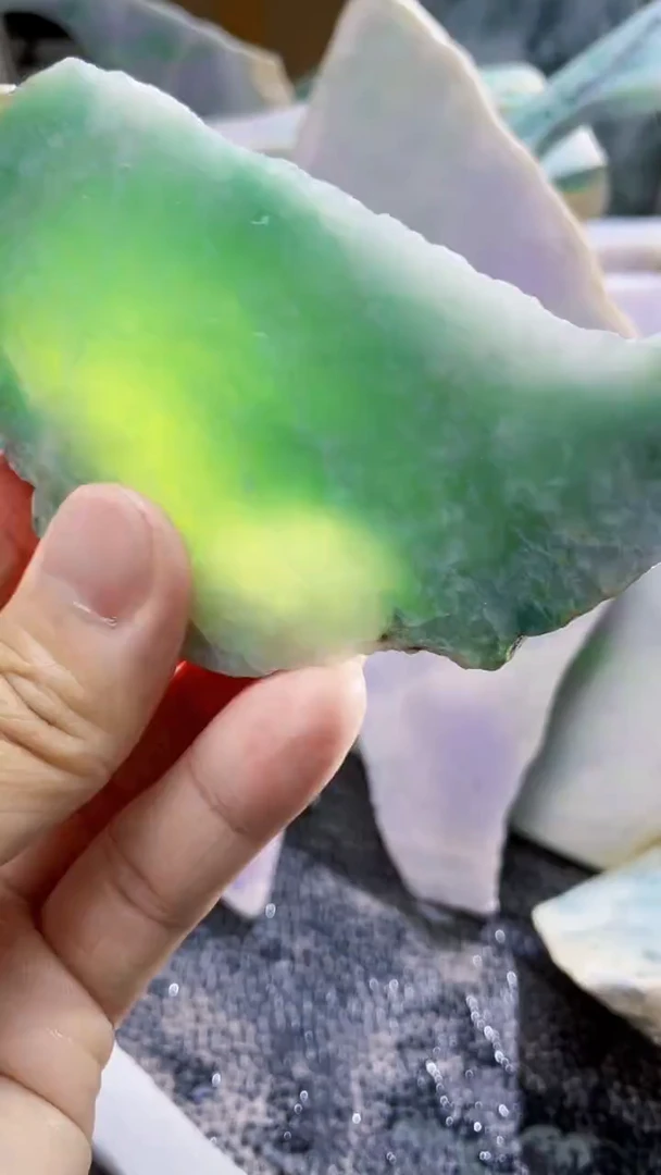 裸石翡翠翡翠A货板料