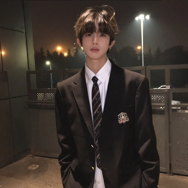 【刺篇】原创正版dk制服西装外套日系学生衬衫西裤西服上衣套装男