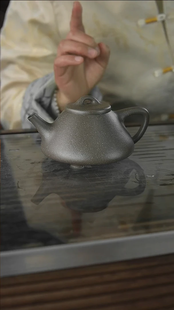 茶壶紫砂赤*马子冶石瓢230cc