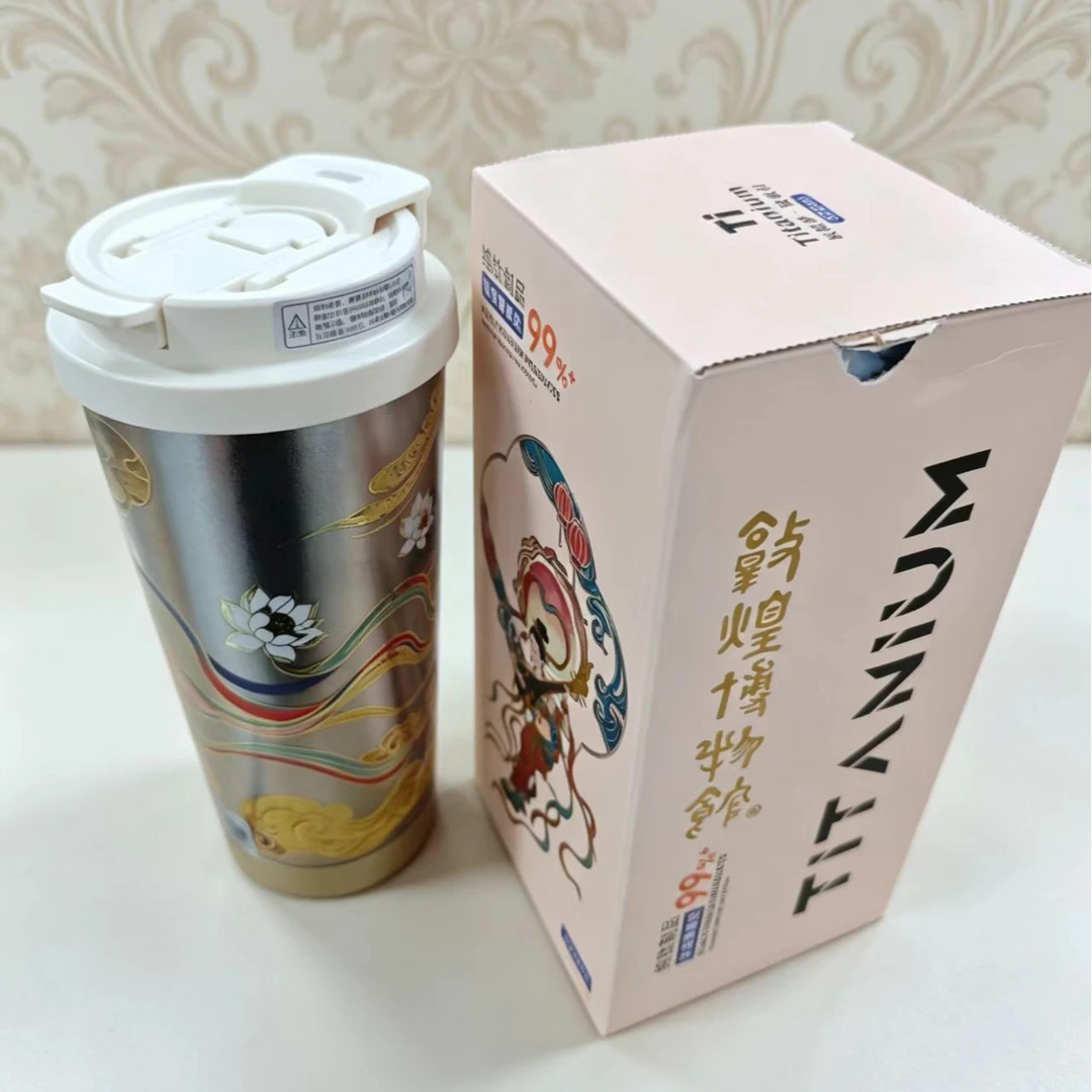 敦煌本色九色鹿钛杯