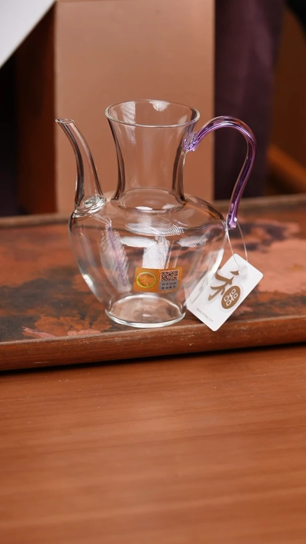 【闪购商品】禾器/晶彩俏然茶海/浅紫/定制版