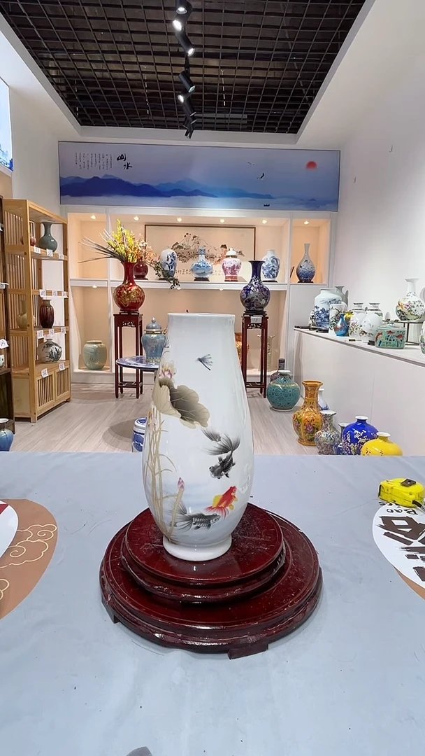 摆件小号金玉满堂瓶