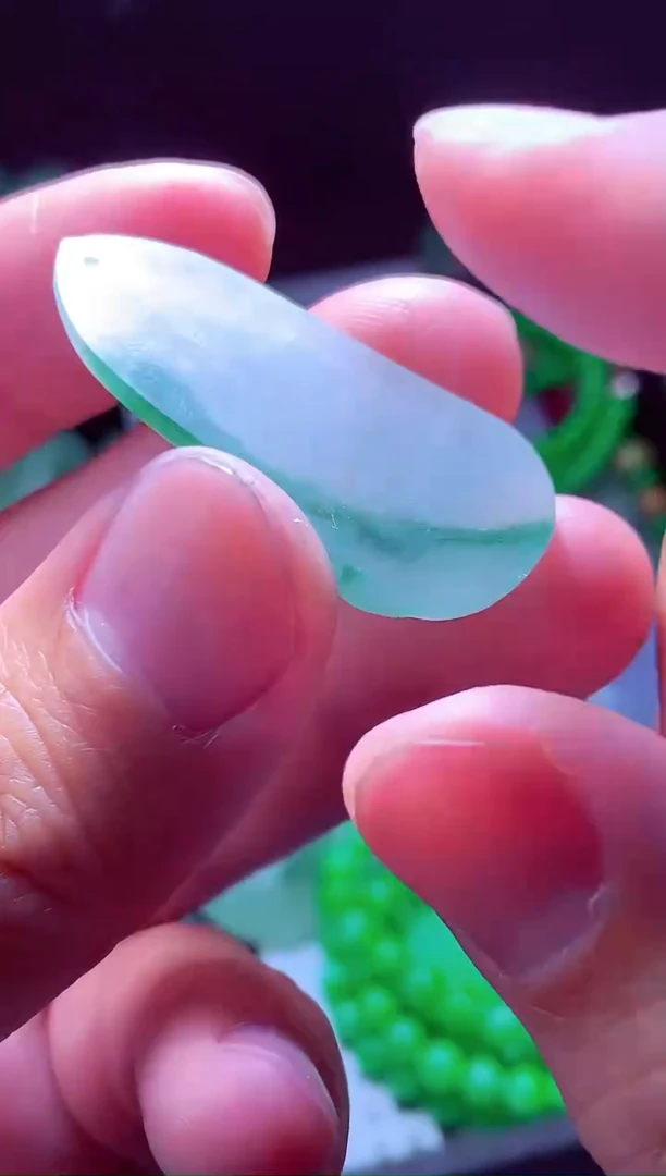 未镶嵌定制翡翠柳*#翡翠毛货定制570606