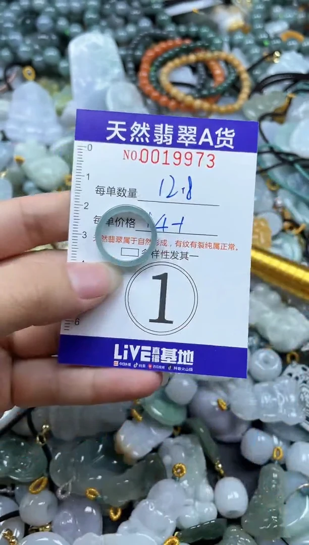 颈饰未镶嵌翡翠019973