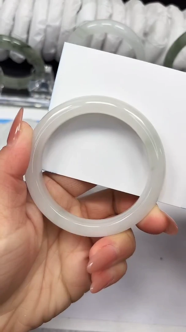 未镶嵌手镯石英质玉A66-57/58/59