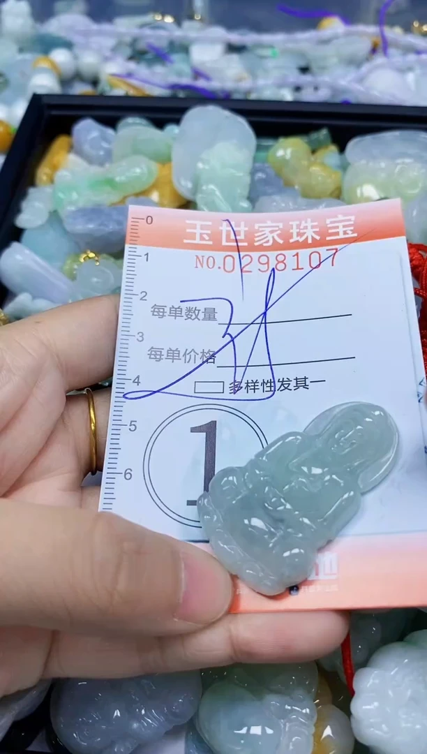 翡翠未镶嵌颈饰闪购0298107多样性发其一