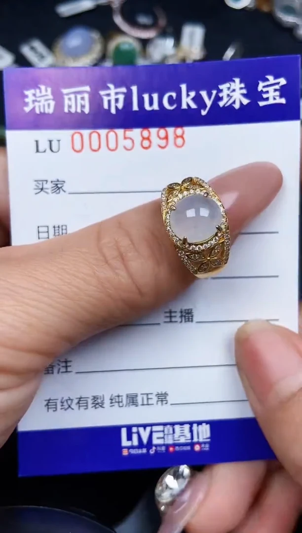翡翠银S925镶嵌颈饰5898