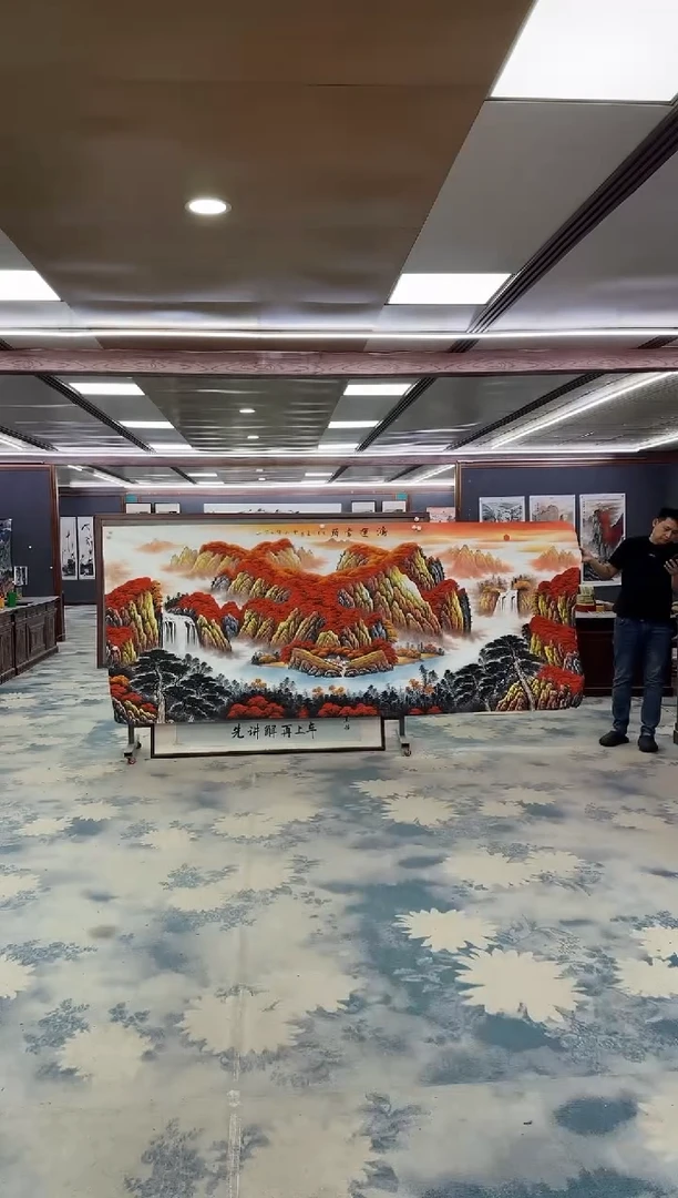国画Z刘雪红-山水国画-大丈二