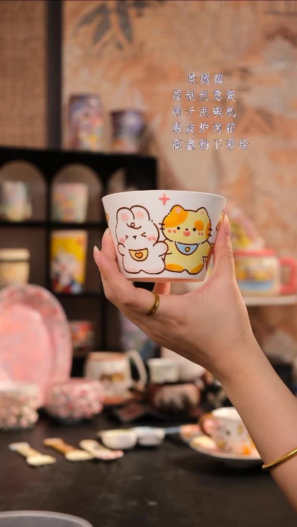 摆件旺的可以陶瓷设计款