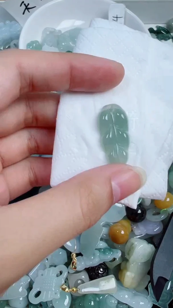 散珠翡翠61号链接,A货翡翠