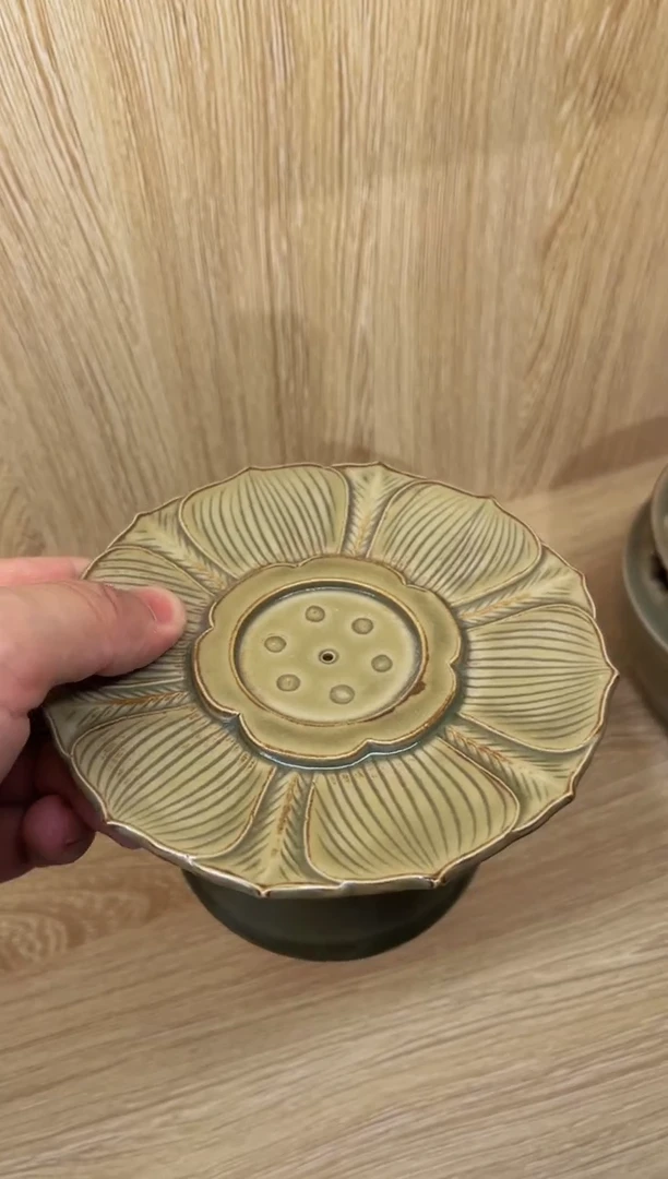 香插·全手·龙窑柴烧·一物一拍·德炜·茶器/周边