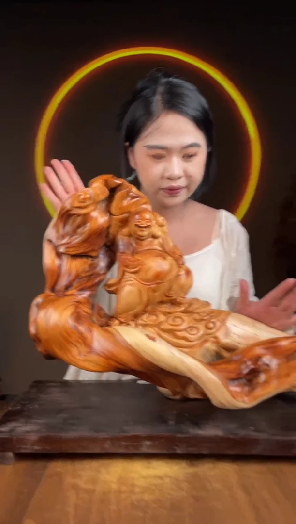 柏木（崖柏）手工摆件,先抢先得! 编号:227