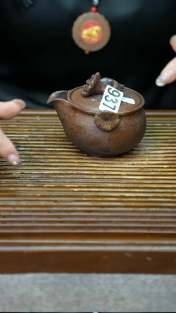 万古烧粗陶手工茶具