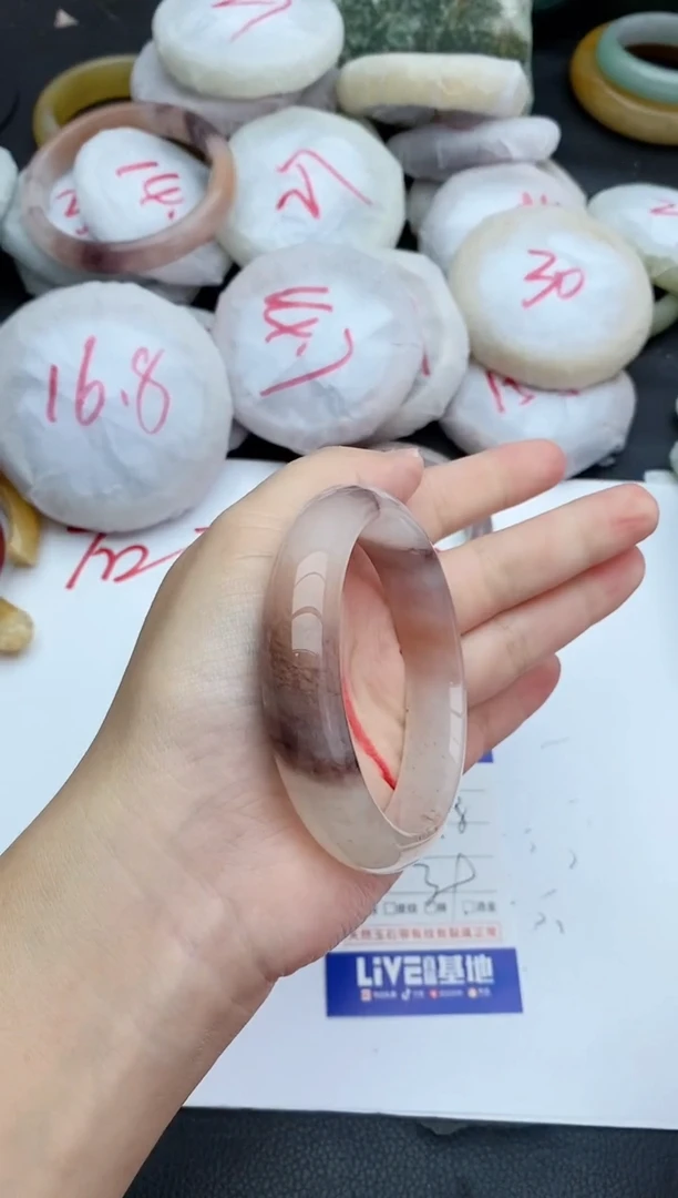 未镶嵌手镯石英质玉123+57/58