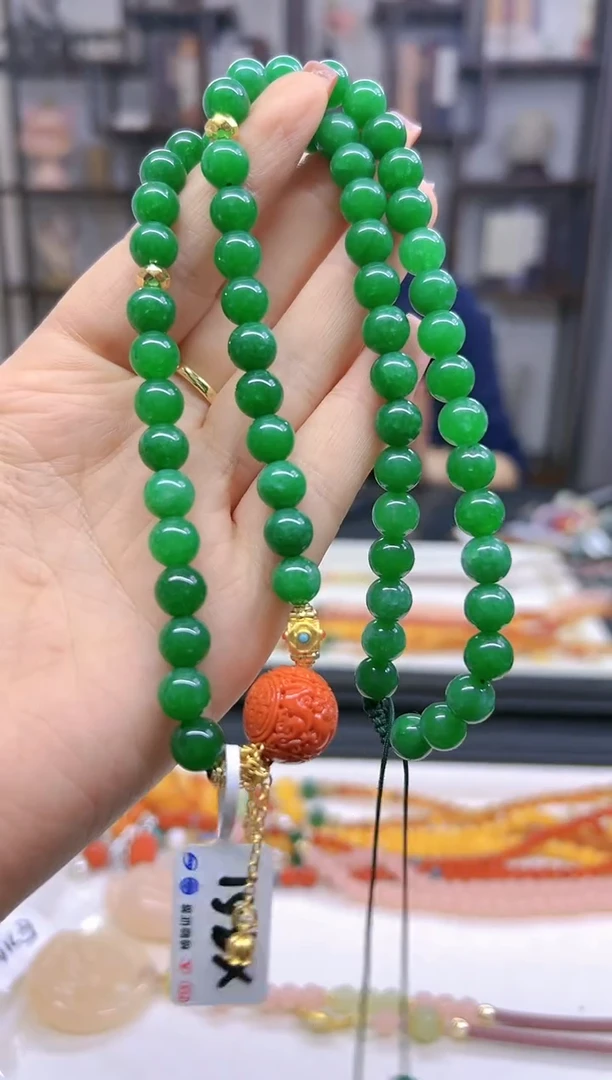 【闪购商品】翡翠毛衣链未镶嵌X461