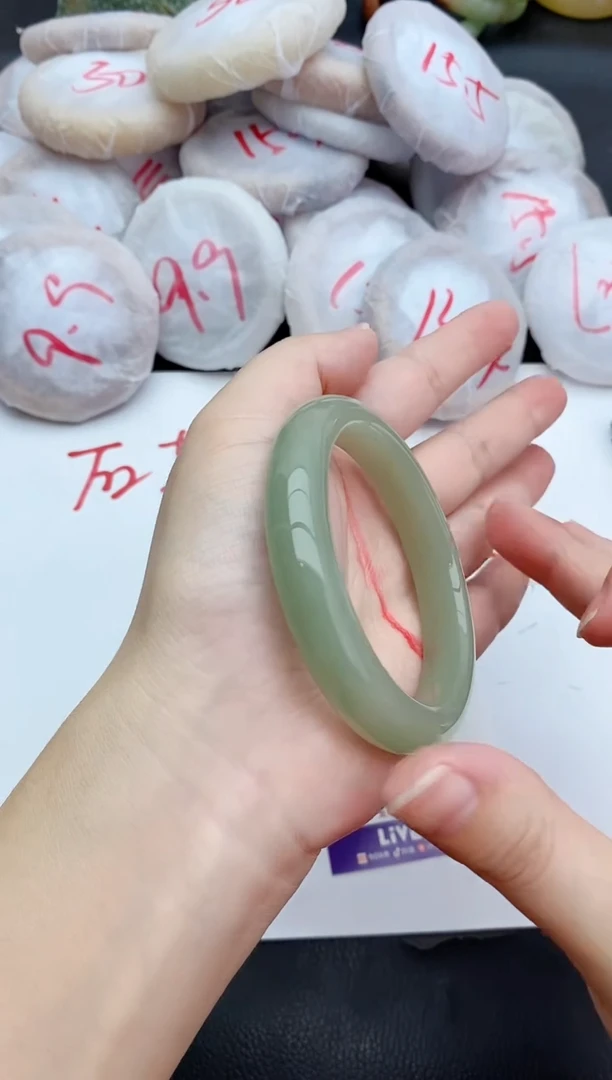 未镶嵌手镯石英质玉82+56/57