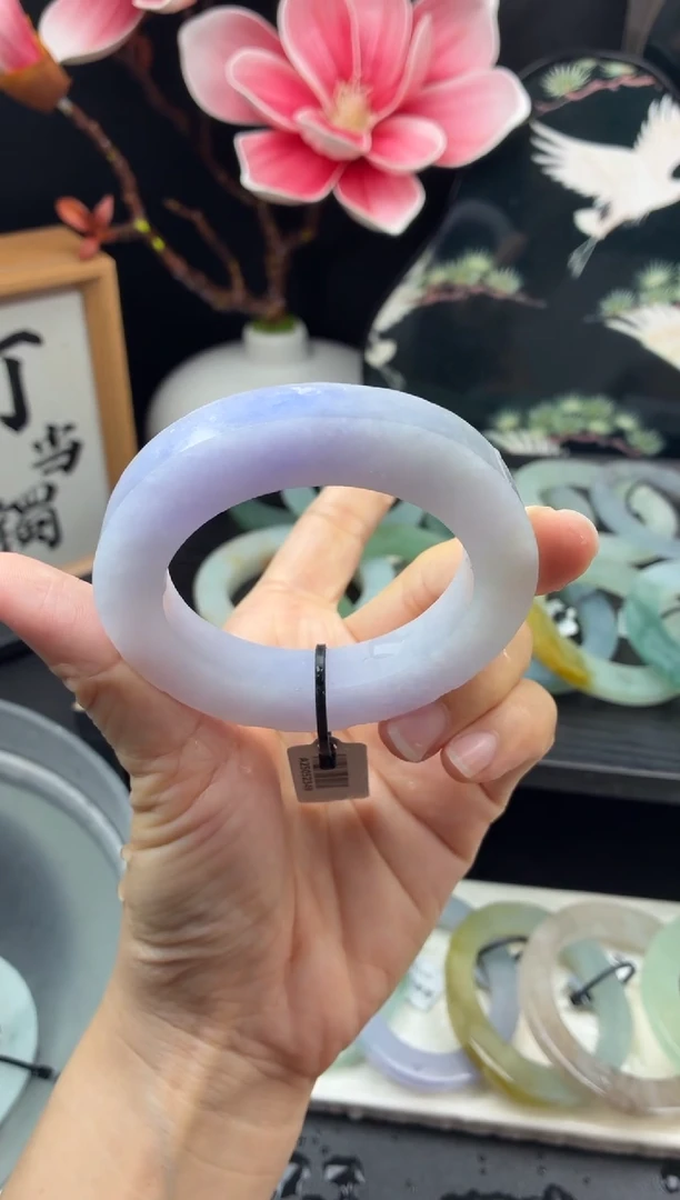 未镶嵌手镯定制翡翠50-58贵妃44号手镯