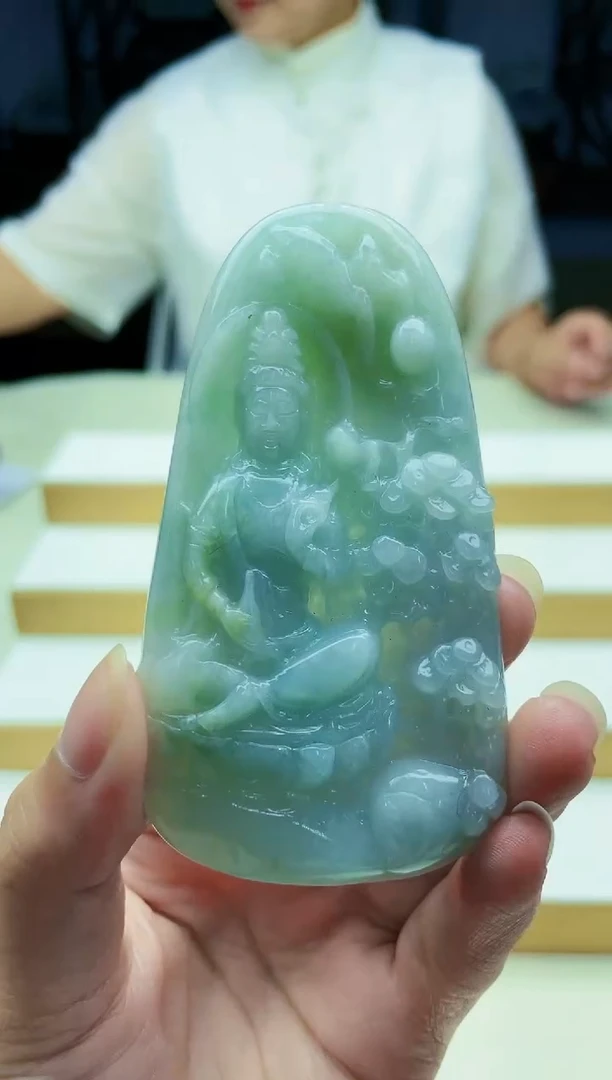 未镶嵌定制翡翠毛货09230127