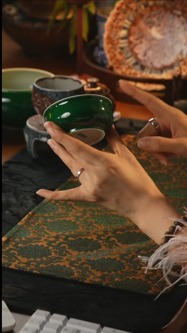 瓷片瓷唐里        炉式杯