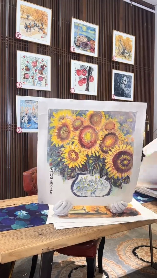 版画耿玉琨名章限量版画S
