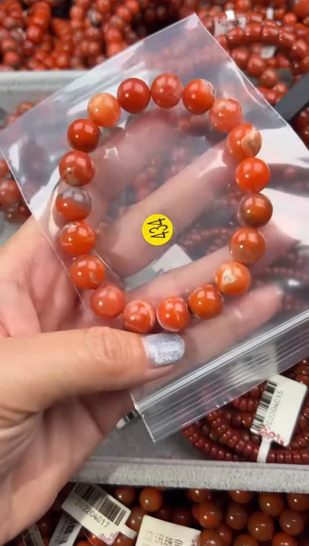 未镶嵌手串南红玛瑙11+