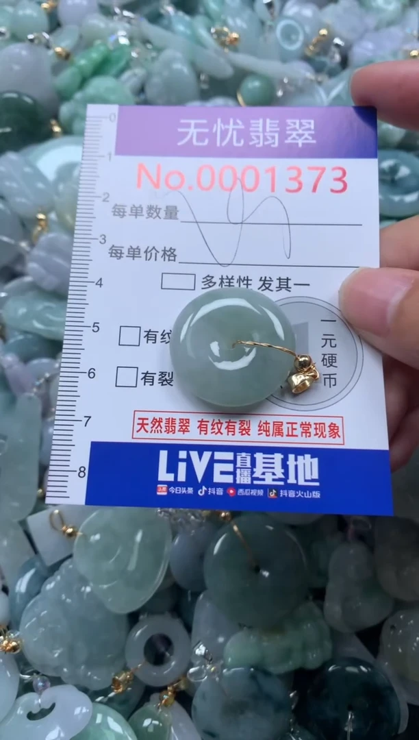 颈饰未镶嵌翡翠1373