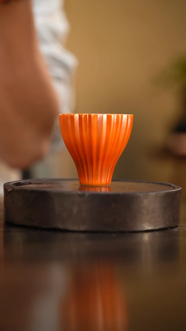 118柴房陶瓷柴烧主人杯