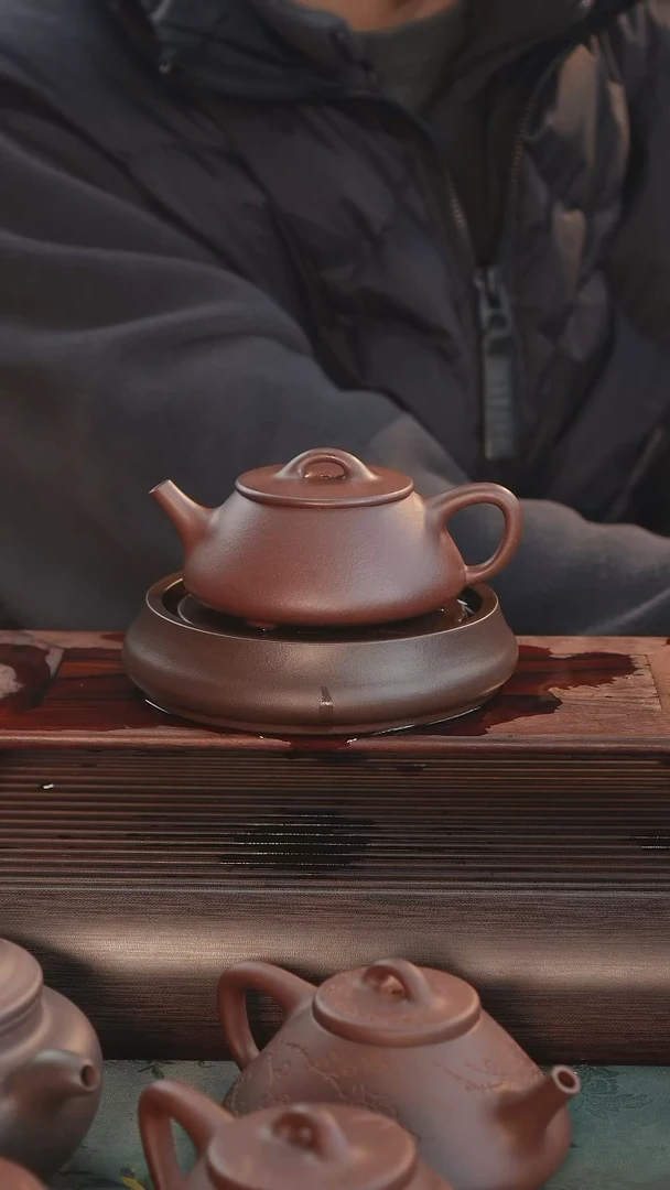 【闪购商品】紫砂茶壶预定：口碑产品135cc紫泥平盖