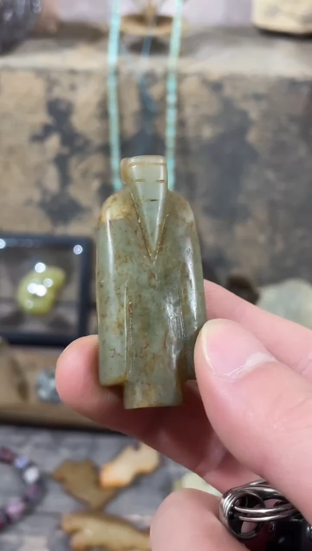 未镶嵌和田玉（糖玉）挂件1