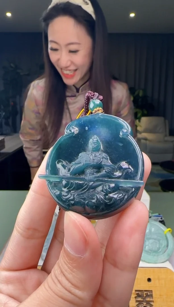 【闪购商品】翡翠吊坠(不含链)未镶嵌多样性发一XM@@WS1SS01794