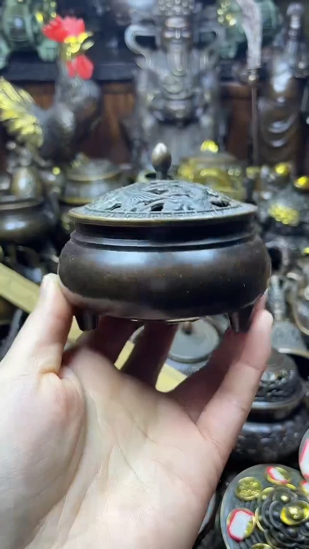 闪购链接，点击下单，有运费险，铜摆件