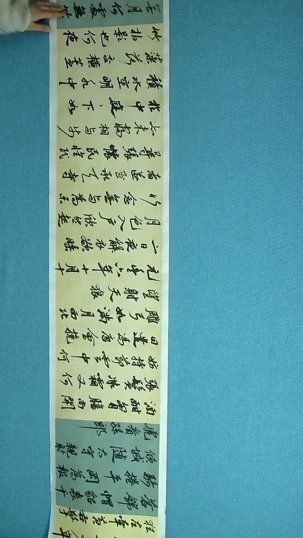 【闪购商品】书法078捡漏吉林陆研中书协240*34手卷