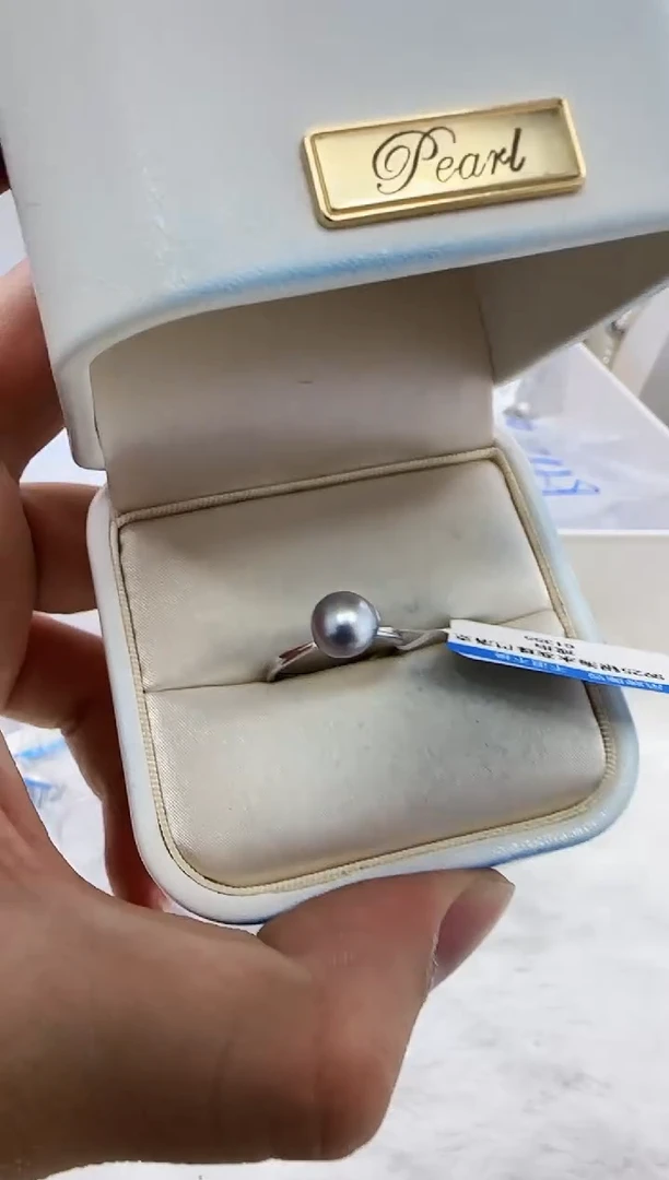 【闪购商品】海水珍珠DA银S925镶嵌c1355 珍珠