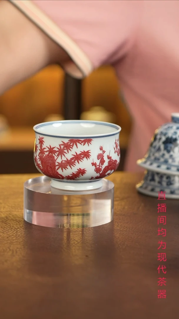 景德镇手工手绘杯