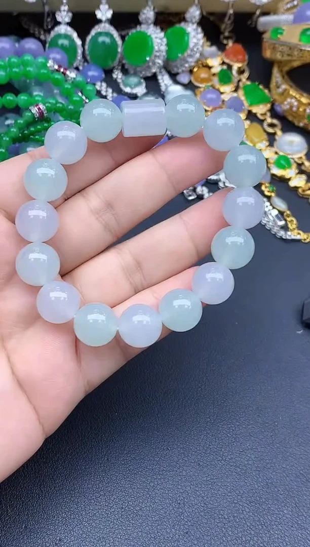 未镶嵌手链翡翠521-春日珠宝