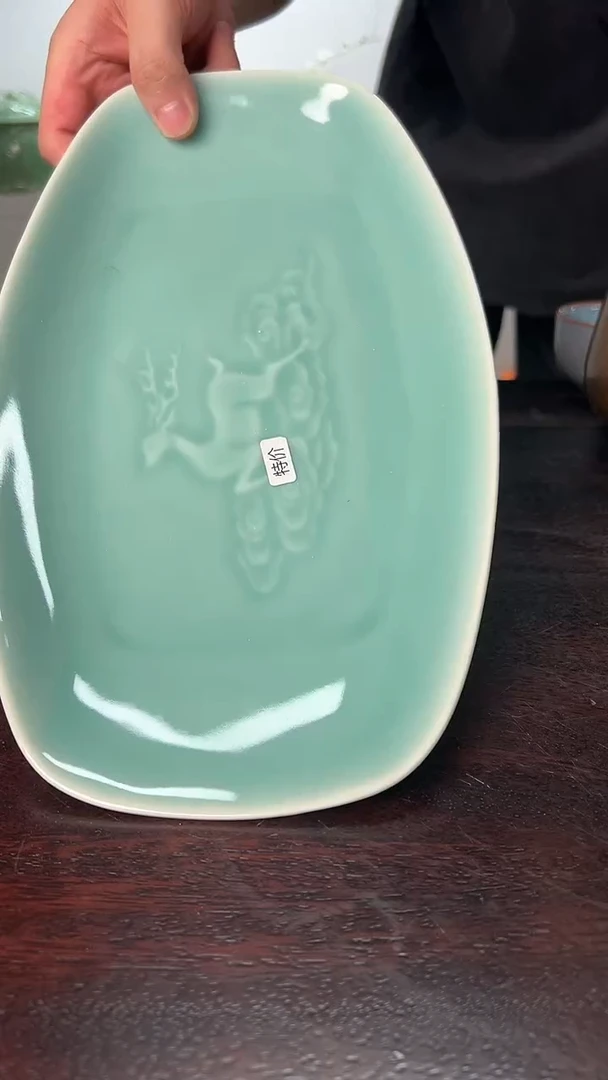 龙泉云间青瓷小米茶器