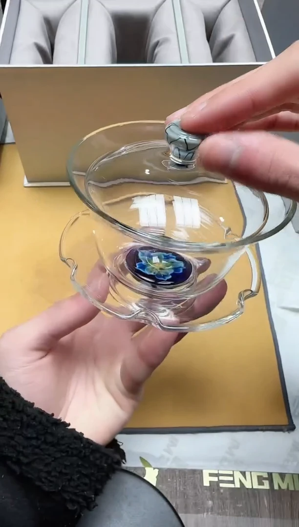 【闪购商品】其他风谜花语瑾卉盖碗