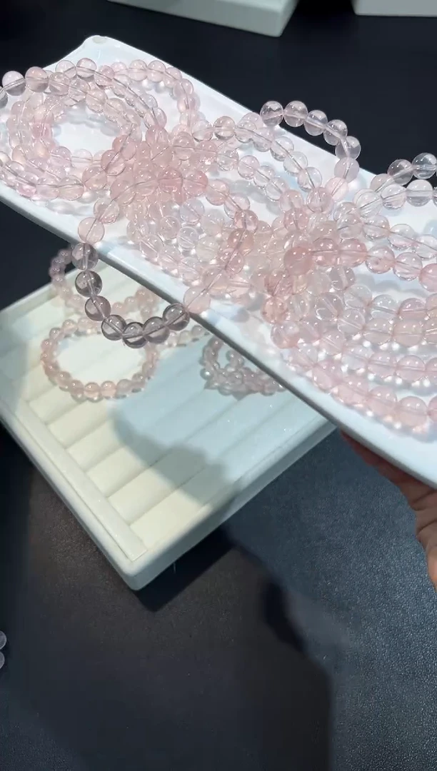 【闪购商品】水晶手串未镶嵌45E多样性发其一/1条9mm默认微瑕