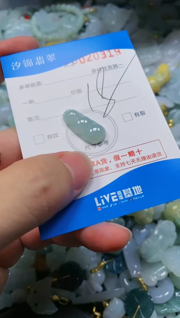 翡翠未镶嵌颈饰闪购商品0020319