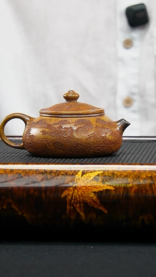 茶壶紫砂  一壶漂泊紫砂壶