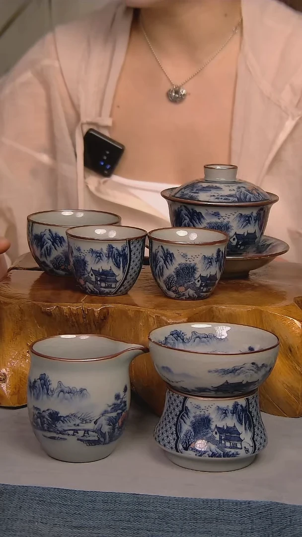 简装家用款6件套 陶瓷家用茶具系列