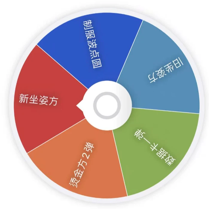 【日谷正版】排球少年 方吧唧五分一转盘/不邪恶转盘2.0