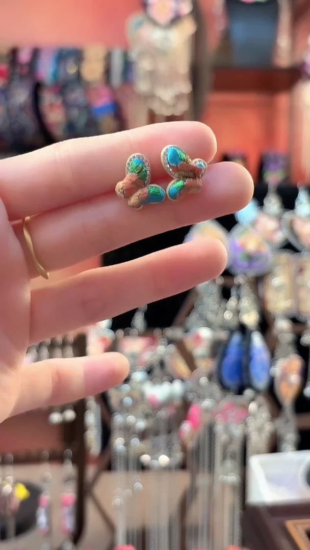 织绣 云织谣民族风精美饰品   9