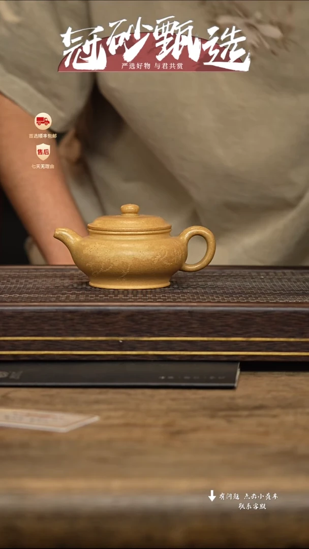 紫砂茶壶冠砂甄选134