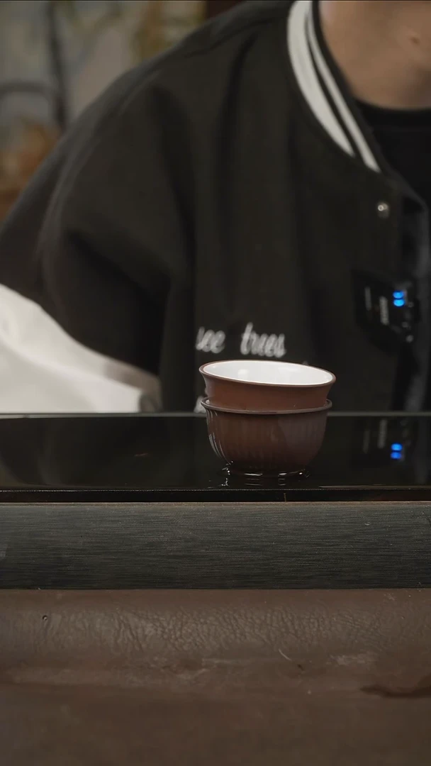 茶壶紫砂拓*者100，白釉杯，20cc