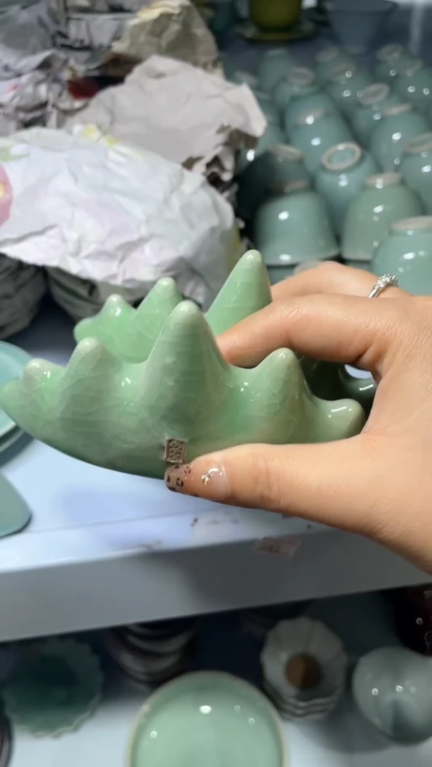 【闪购商品】特价福利 微瑕 慧仙青瓷